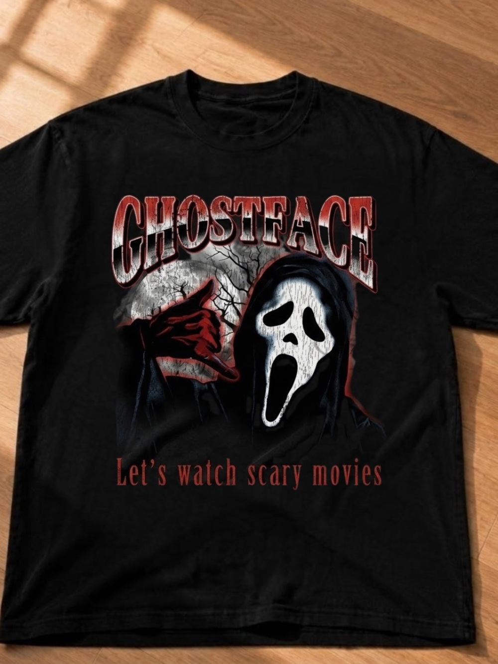 Ghostface Graphic Tee - Black Unisex